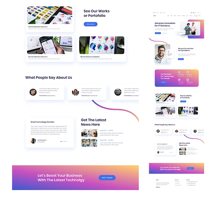 Landing Page Design