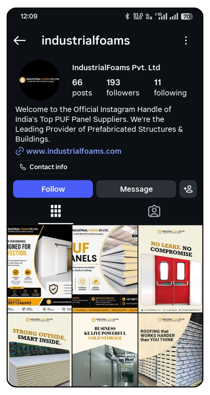 Social media campaign result