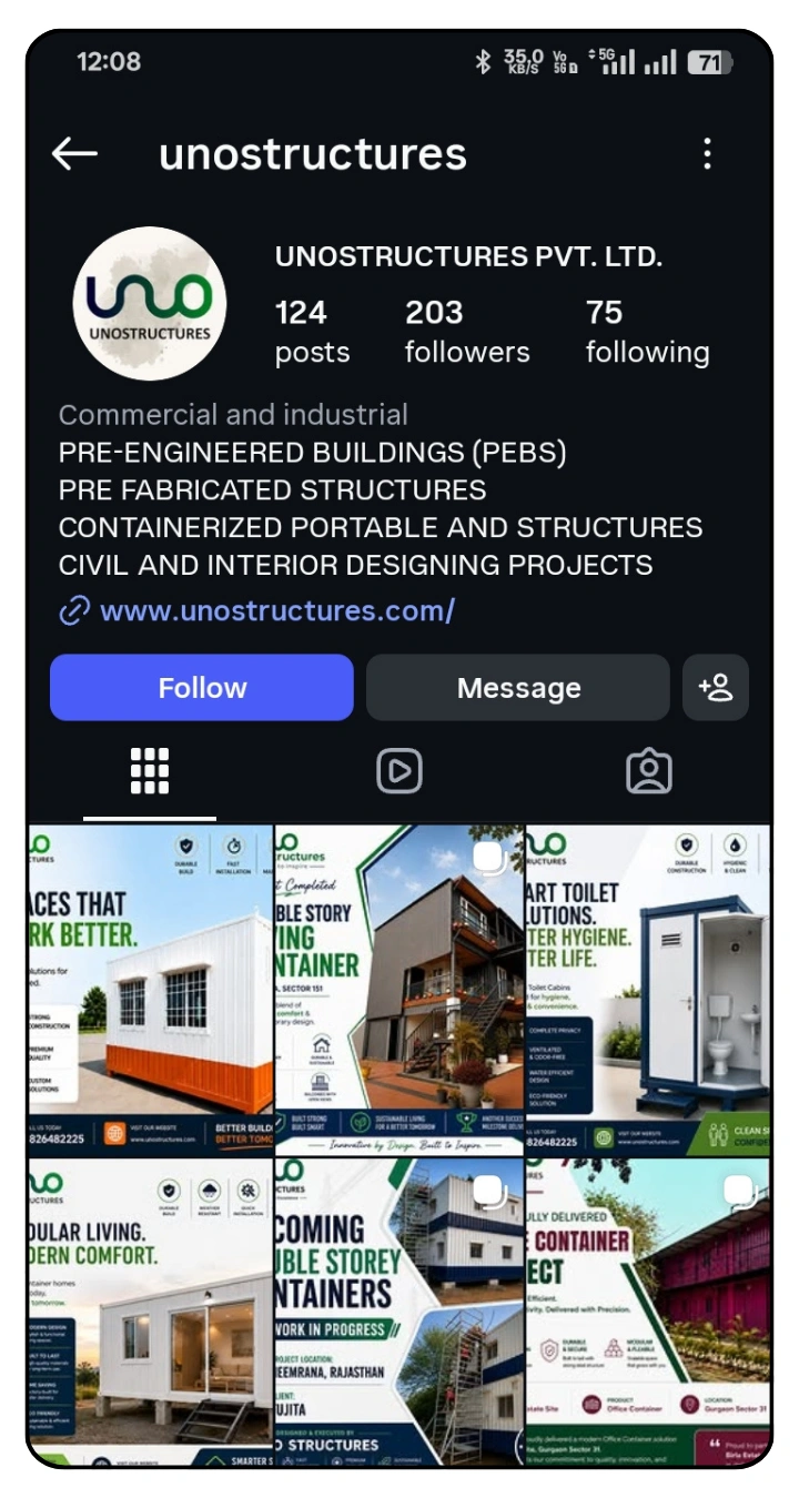 Social media campaign result